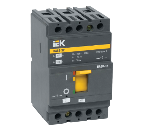 Авт. выкл. ВА88-32  3Р  50А  25кА  SVA10-3-0050-R  IEK