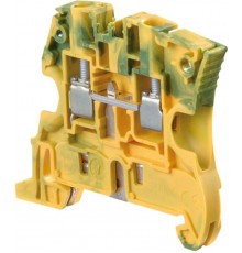 Клемма ZS6 винтовая 6мм.кв. Земля  1SNK506150R0000  TE