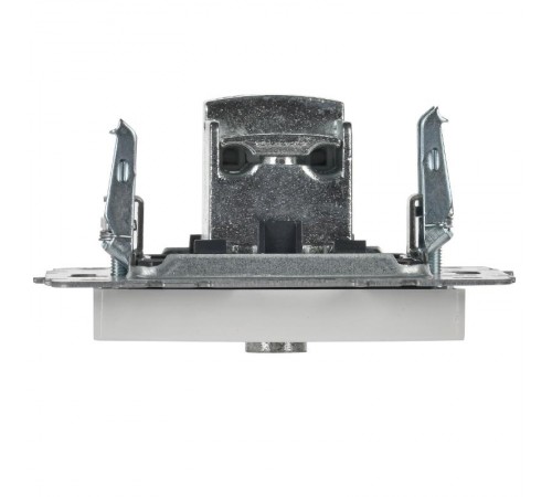 BRITE Розетка TV проходная РТВ10-0-БрБ белый  BR-A10-P-K01  IEK