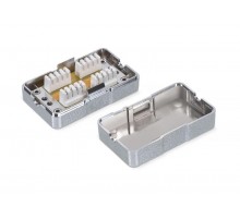 WR-CM-IDC-C5E-SH Соединительный модуль, IDC-IDC, кат., 5е, экран.,  505222  WRLine