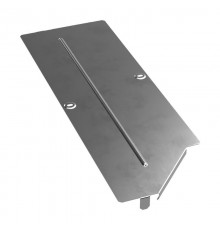 Крышка переходника левого Стандарт INOX (AISI 304) 600х500  PR16.5525  Промрукав