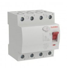 Устройство защитного отключения УЗО YON MDL100 4P 63А 30mA тип A  MDL100-4P2-63-A  DKC