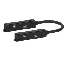 Соединитель-коннектор для низковольтного шинопровода, черный, LD3002  41971  FERON