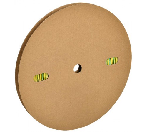 Трубка термоусаживаемая ТТУ нг-LS  6/3 желто-зеленая 200 м/упак   UDRS-D6-100-K52  IEK