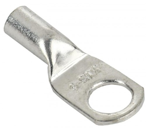 Наконечник медный луженый JGA-6-6 (ТМЛ) (5шт/упак)  UNP10-31-O-006-006-05  IEK