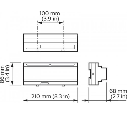 Модуль управления вентиляцией  913703081909  Philips