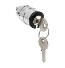 Механизм исполнительный переключателя ХB4 на 3 положения с замком, возвратный без фиксации IP65  XB4BG3-65  EKF