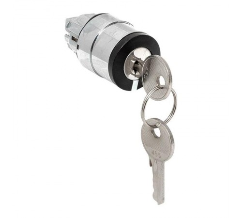 Механизм исполнительный переключателя ХB4 на 3 положения с замком, возвратный без фиксации IP65  XB4BG3-65  EKF