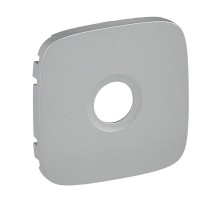 Valena ALLURE Алюминий Накладка розетки TV  754767  Legrand
