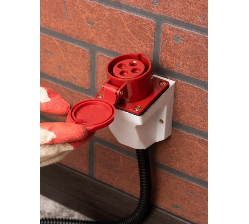 Розетка стационарная наружная 114 3Р+РЕ 16А 380В IP44 EKF PROxima  ps-114-16-380  EKF