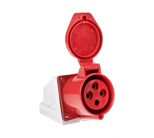 Розетка стационарная наружная 114 3Р+РЕ 16А 380В IP44 EKF PROxima  ps-114-16-380  EKF