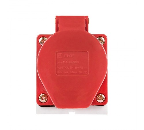 Розетка стационарная наружная 114 3Р+РЕ 16А 380В IP44 EKF PROxima  ps-114-16-380  EKF