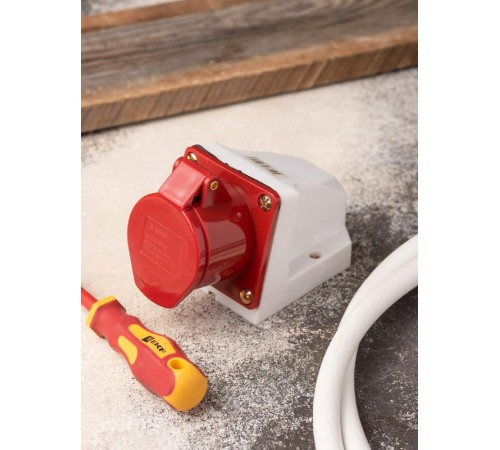 Розетка стационарная наружная 114 3Р+РЕ 16А 380В IP44 EKF PROxima  ps-114-16-380  EKF