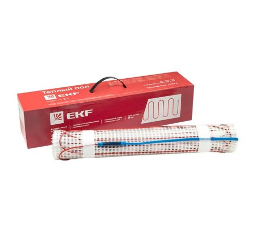 Мат нагревательный двухжильный "Уют" 2,5 кв. м. 375 Вт Proxima nm2-375-2.5  EKF