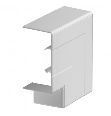 Крышка плоского угла кабельного канала Rapid 45-2 53x100 мм (ПВХ,серый) (GK-FH53100LGR)  6113092  OBO Bettermann