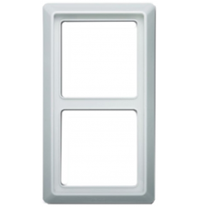 Рамка 2-постовая, серия Allwetter 44, цвет альпийский белый  1730-0-0283   2CKA001730A0283  ABB