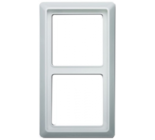 Рамка 2-постовая, серия Allwetter 44, цвет альпийский белый  1730-0-0283   2CKA001730A0283  ABB