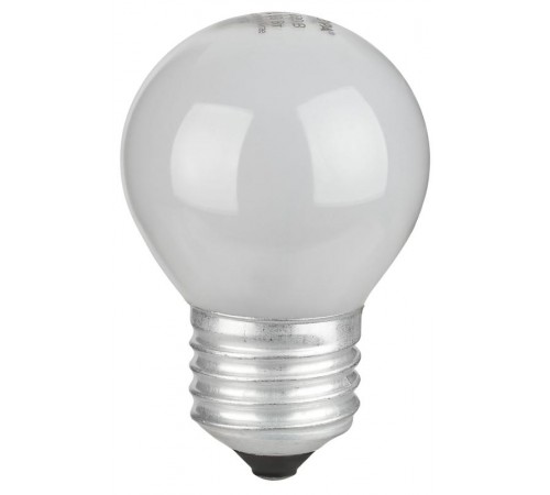 Лампа накаливания  P45 60Вт Е27 / E27 230В  шар матовый  Б0066371  ЭРА