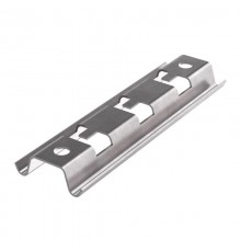 Омега-профиль горизонтальный (безвинтовой) для проволочного лотка 100  PR16.1082  Промрукав