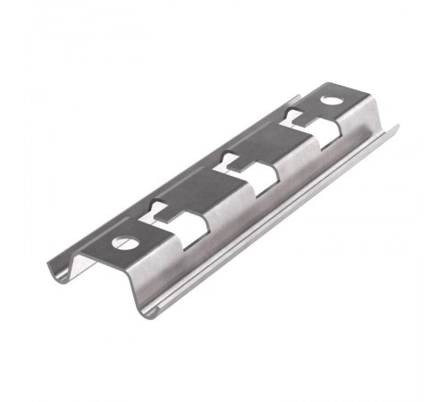 Омега-профиль горизонтальный (безвинтовой) для проволочного лотка 150  PR16.1083  Промрукав