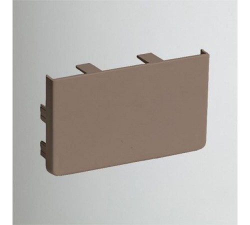 Заглушка для РКК-100х60 и 100х40 (коричневая)  ЗГЛ-100х60-К  Рувинил