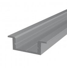 Профиль алюминиевый для светодиодной ленты врезной  2207-2 , 2м  146-220  REXANT