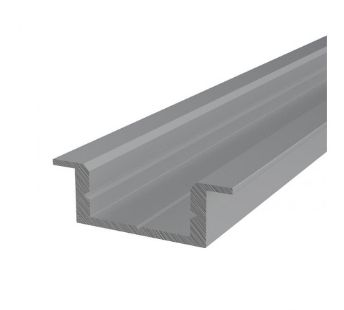 Профиль алюминиевый для светодиодной ленты врезной  2207-2 , 2м  146-220  REXANT