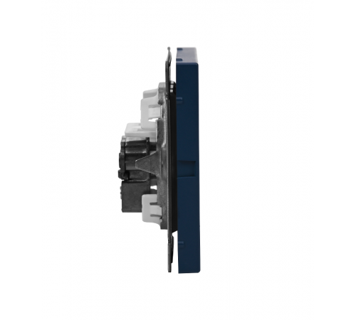 ArtGallery Аквамарин Розетка TV проходная 4DB, механизм  GAL001192  SE