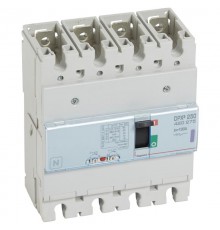 Автоматический выключатель DPX3 250 - термомагнитный расцепитель - 50 кА - 400 В~ - 4П - 100 А  420275  Legrand