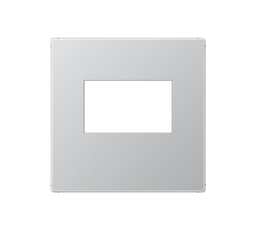 Kрышка для USB-зарядный устройств; без видимого винта; термопласт; алюминий  A1569USBAL  Jung