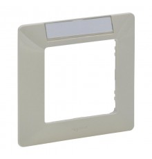 Valena LIFE Слоновая кость Рамка 1-ая с полем для надписи  754051  Legrand
