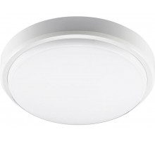 Светильник светодиодный пылевлагозащищенный для ЖКХ ДПБ PBH-PC2-RA 8Вт 4000К IP65 белый круг опал  1035646  Jazzway