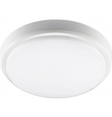 Светильник светодиодный пылевлагозащищенный для ЖКХ ДПБ PBH-PC2-RA 12Вт 4000К IP65 белый круг опал  1035660  Jazzway