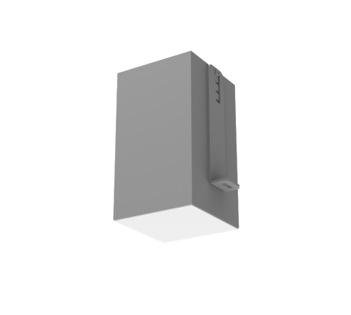 Светодиодный светильник DL-Grill CRI90 для потолка Грильято встраив.15 Вт 4000 К 90х90х160 мм серый муар  V1-R0-71808-10000-4001540  VARTON