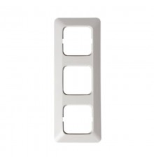 Рамка 3-постовая, серия Jussi, белый  2513   2TKA000008G1  ABB