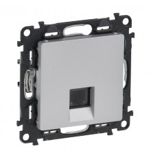 Valena LIFE DIY Алюминий Розетка ТЛФ 1-ая (RJ11)  753638  Legrand