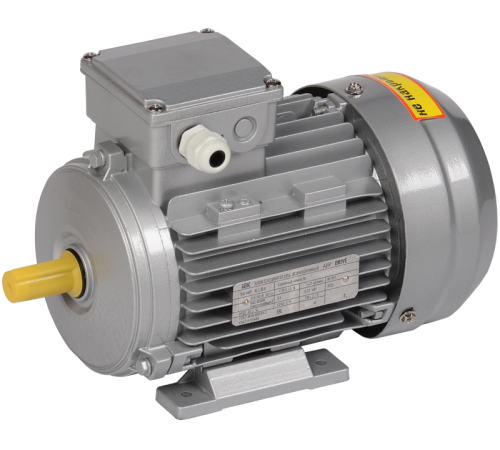 Электродвигатель 3ф.АИР 63B6 380В 0,25кВт 1000об/мин 1081 (лапы) DRIVE  DRV063-B6-000-3-1010  IEK