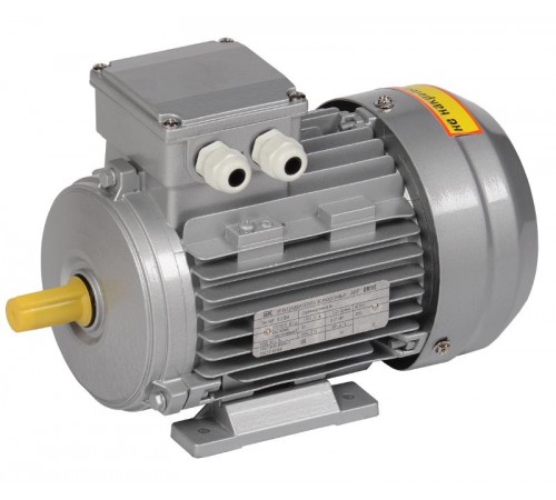 Электродвигатель 3ф.АИР 63B6 380В 0,25кВт 1000об/мин 1081 (лапы) DRIVE  DRV063-B6-000-3-1010  IEK