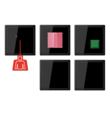 Аварийная система с ИБП NRSLS0834-2SW Jung