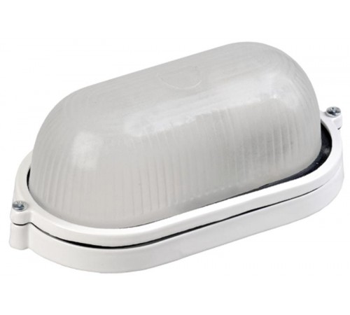 Светильник для ЖКХ НПП 1401 60Вт Е27 IP54 белый/овал  LNPP0-1401-1-060-K01  IEK