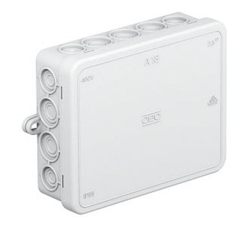 Коробка распределительная A18, 125x100x40 мм (A 18) IP55, 18 вводов  2000410  OBO Bettermann