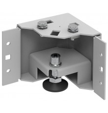 ITK by ZPAS Уголок цоколя h=100мм регул. сер. (4шт/компл)  ZP-BC35-B1-01  ITK