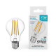 Лампа светодиодная   Basic Filament А60 17W 1550lm 4100К Е27 LED 1/10/40  10212272  Gauss