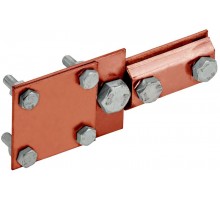 Заж. соед. контр. пр. 6-8мм-полоса 40мм медь  ZCC56-50-1-68-40  IEK