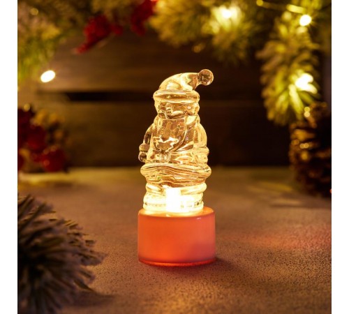 Фигура светодиодная на подставке "Санта Клаус", RGB  501-040  NEON-NIGHT