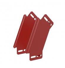 Угол вертикальный внешний 45 градусов Стандарт 100х80 RAL 3000  PR16.5250  Промрукав