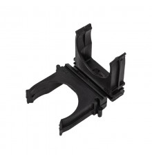 Крепеж-клипса для трубы  32 мм черная (10 шт./уп.)  28-0132-5  Rexant