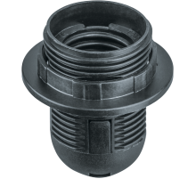 Патрон электрический NLH-PL-R1-E27-BL пласт.люстровый с кольцом  61351  Navigator