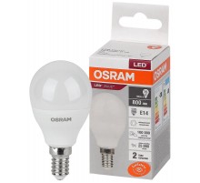 Лампа светодиодная LED Value CL- P 10W/840 230V E14 10X1  4058075579743  OSRAM