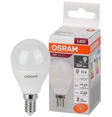 Лампа светодиодная LED Value CL- P 10W/840 230V E14 10X1  4058075579743  OSRAM